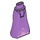 LEGO Medium Lavender Friends Hip with Long Skirt with Stars on Bottom (Thick Hinge) (15875 / 36187)