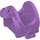 LEGO Medium lavendel Friends Paard Saddle 2 x 2 met Stirrups (75181 / 93086)