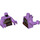 LEGO Mittlerer Lavendel Gleck Minifig Torso (973 / 76382)