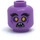 LEGO Medium Lavender Gleck Minifigure Head (Recessed Solid Stud) (3626 / 67572)