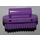 LEGO Mittlerer Lavendel Grooming Brush (92355)