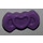 LEGO Medium lavendel Haar Bow met Hart Design (92355)