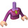 LEGO Mittlerer Lavendel Lady Tremaine Torso (73152 / 92456)