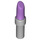 LEGO Medium Lavender Lipstick with Medium Stone Gray Handle (25866 / 93094)