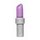 LEGO Medium Lavender Lipstick with Medium Stone Gray Handle (25866 / 93094)