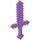 LEGO Medium Lavender Minecraft Sword (18787)