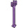 LEGO Medium Lavender Minecraft Trident (78801)