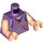 LEGO Mittlerer Lavendel Minifig Torso mit Paisley Patterned Tank oben (973 / 76382)