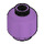 LEGO Medium Lavender Minifigure Head (Recessed Solid Stud) (3274 / 3626)