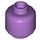 LEGO Medium Lavender Minifigure Head (Recessed Solid Stud) (3274 / 3626)