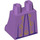 LEGO Lavande moyenne Minifigure Skirt avec Rapunzel Jaune Fleurs (36036 / 104023)