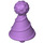 LEGO Mittlerer Lavendel Party Hut (24131)