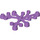 LEGO Mittlerer Lavendel Anlage Blätter 6 x 5 (2417)