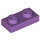 LEGO Medium lavendel Plaat 1 x 2 (3023 / 28653)