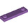 LEGO Medium Lavender Plate 1 x 4 with Two Studs without Groove (92593)