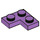 LEGO Mittlerer Lavendel Platte 2 x 2 Ecke (2420)