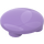 LEGO Medium Lavender Plate 2 x 2 Round with Rounded Bottom (2654 / 28558)