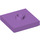 LEGO Medium Lavender Plate 2 x 2 with Groove and 1 Center Stud (23893 / 87580)