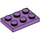 LEGO Medium lavendel Plaat 2 x 3 (3021)