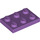 LEGO Medium lavendel Plaat 2 x 3 (3021)