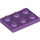 LEGO Medium Lavender Plate 2 x 3 (3021)