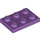 LEGO Medium lavendel Plaat 2 x 3 (3021)