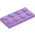 LEGO Medium Lavender Plate 2 x 4 (3020)