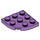 LEGO Medium Lavender Plate 3 x 3 Round Corner (30357)