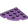LEGO Medium Lavender Plate 4 x 4 Round Corner (30565)