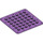 LEGO Medium Lavender Plate 6 x 6 Flex (79998)