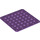 LEGO Medium Lavender Plate 6 x 6 Flex (79998)