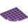 LEGO Medium Lavender Plate 6 x 6 Round Corner (6003)