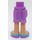 LEGO Medium lavendel Rok met Kant Wrinkles met Blauw sandals (11407)