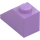 LEGO Medium Lavender Slope 1 x 2 (45°) (3040 / 6270)