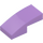 LEGO Medium Lavender Slope 1 x 2 Curved (3593 / 11477)