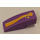 LEGO Medium Lavender Slope 1 x 3 Curved with Orange and Yellow Shooting Star (Left) Sticker (50950)