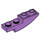 LEGO Medium Lavender Slope 1 x 4 Curved Inverted (13547)