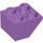 LEGO Medium lavendel Helling 2 x 2 (45°) Omgekeerd met platte afstandsring eronder (3660)