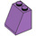LEGO Mittlerer Lavendel Steigung 2 x 2 x 2 (65°) mit Unterrohr (3678)