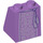 LEGO Mittlerer Lavendel Steigung 2 x 2 x 2 (65°) mit Pink dress mit Unterrohr (3678 / 18310)