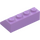 LEGO Medium Lavender Slope 2 x 4 (45°) with Rough Surface (3037)