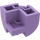 LEGO Mittlerer Lavendel Steigung Backstein 2 x 2 x 1.3 Gebogen Ecke (67810)
