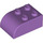 LEGO Mittlerer Lavendel Steigung Backstein 2 x 3 mit Gebogenes Oberteil (6215)