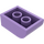 LEGO Mittlerer Lavendel Steigung Backstein 2 x 3 mit Gebogenes Oberteil (6215)