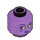 LEGO Medium Lavender Spider Queen Minifigure Head (Safety Stud) (3274 / 105628)