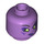 LEGO Medium Lavender Spider Queen Minifigure Head (Safety Stud) (3274 / 105628)