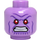 LEGO Medium lavendel Thanos Minifiguur Hoofd (Verzonken solide nop) (3626 / 66613)