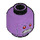 LEGO Medium Lavender Thanos Minifigure Head (Recessed Solid Stud) (3626 / 66613)