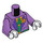 LEGO Mittlerer Lavendel The Joker Minifig Torso (973 / 76382)
