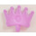 LEGO Medium Lavender Tiara with 5 Points and Indentation  (93080)